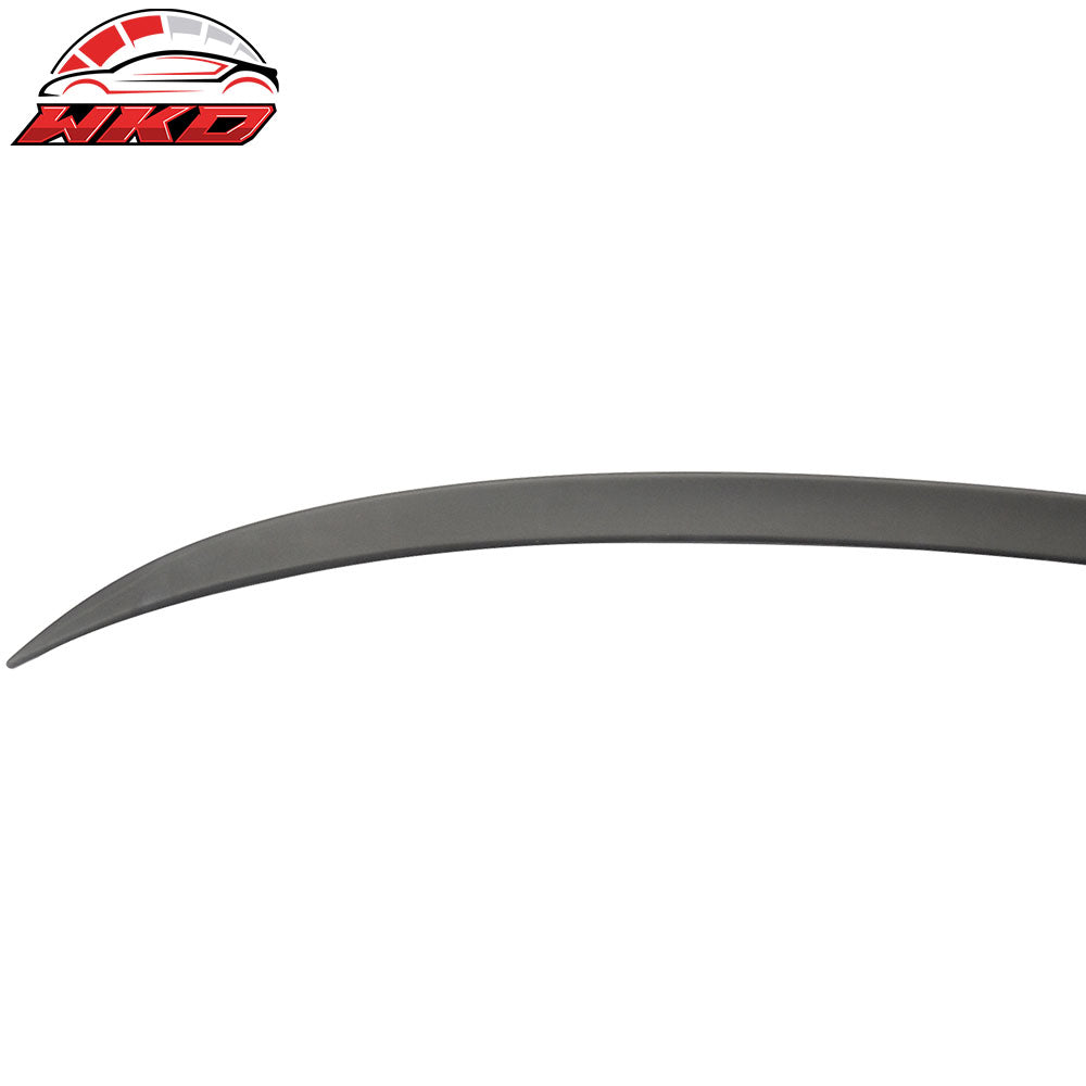 Fits 06-11 BMW E90 3-Series M3 Style Matte Black Rear Trunk Spoiler Wing Lip ABS