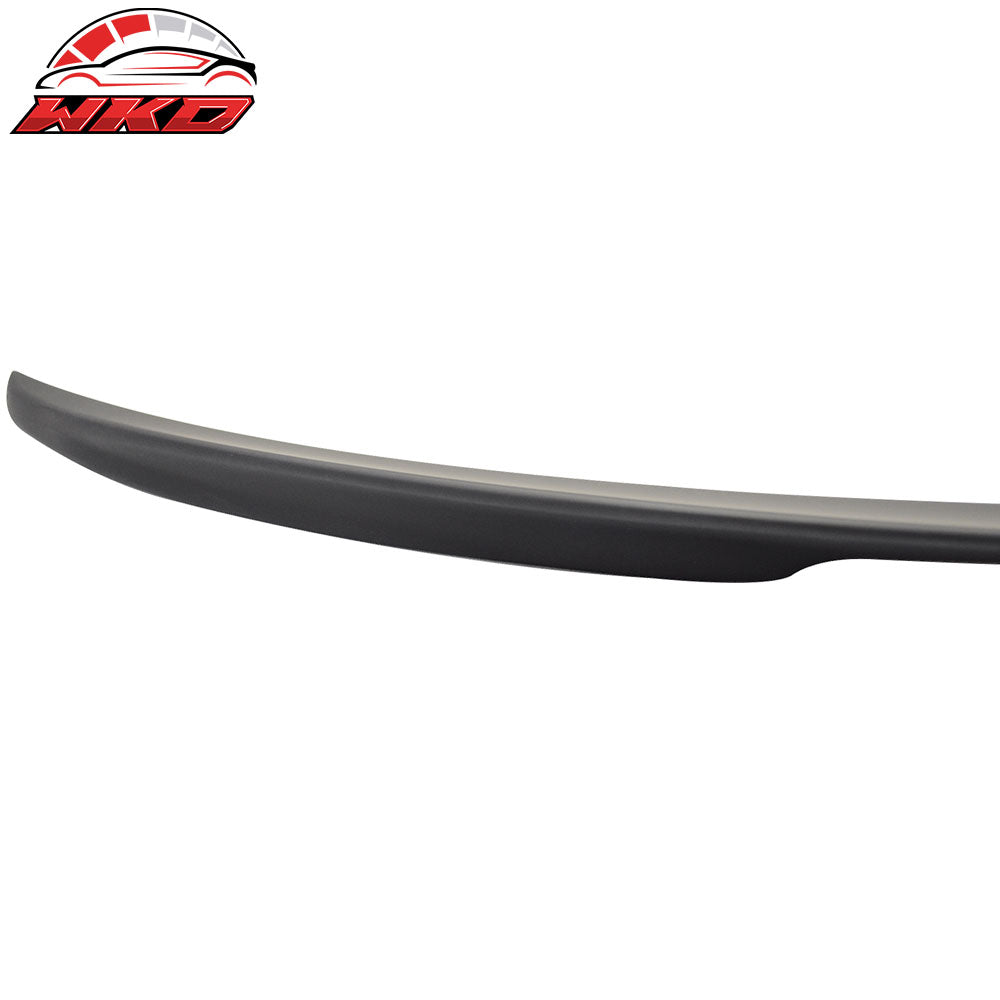 Fits 11-17 BMW F10 5-Series Performance Style Matte Black Rear Trunk Spoiler ABS