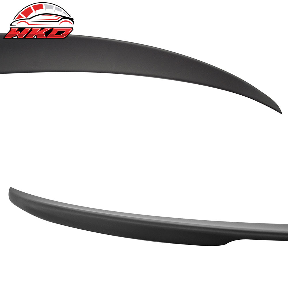 Fits 11-17 BMW F10 5-Series Sedan Performance Style Rear Trunk Spoiler Unpainted