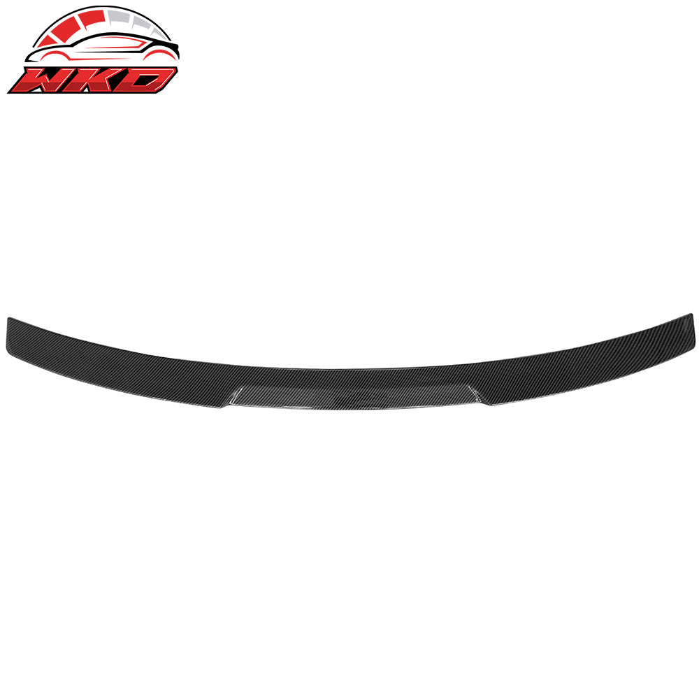 Fits 20-22 BMW G12 7-Series 740i 750Li Rear Trunk Spoiler Carbon Fiber Print ABS
