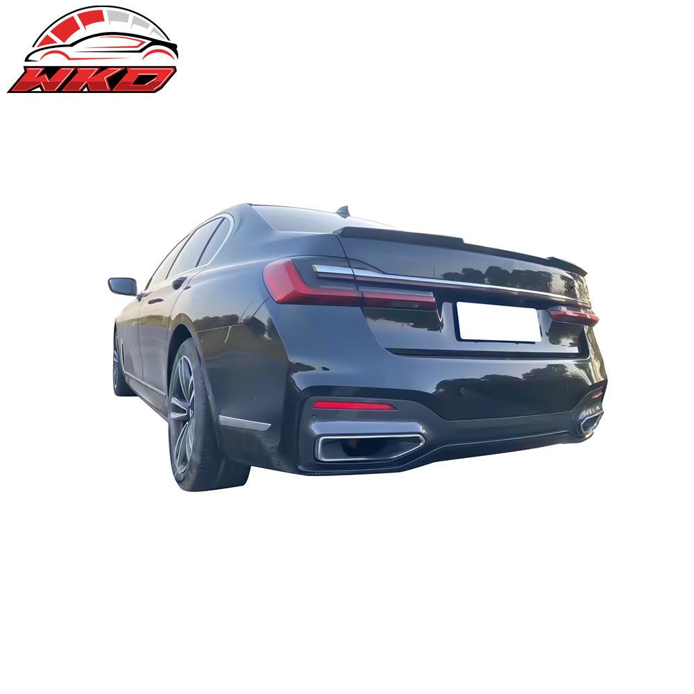 Fits 20-22 BMW G12 7-Series 740i 745e Rear Trunk Spoiler Wing Gloss Black - ABS