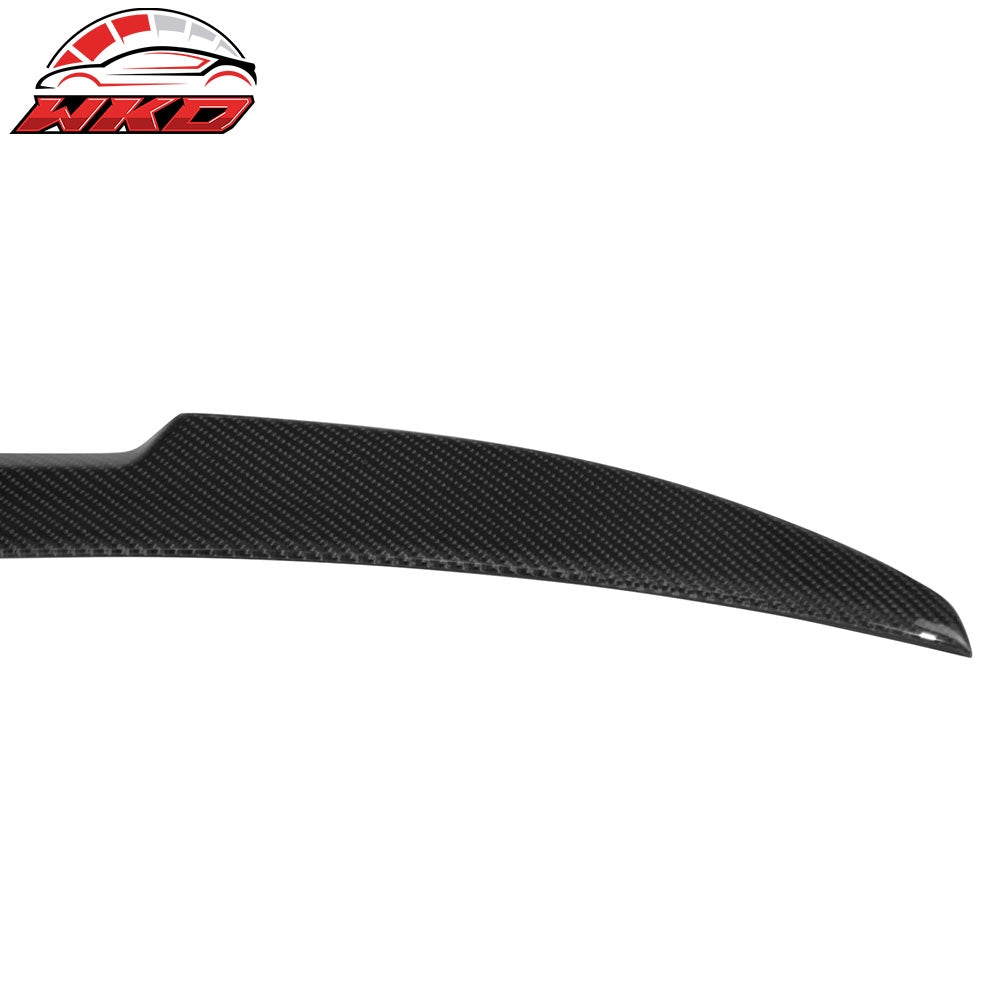 Closeout! Fits 17-23 BMW G30 5-Series Sedan M4 Style Carbon Fiber Trunk Spoiler