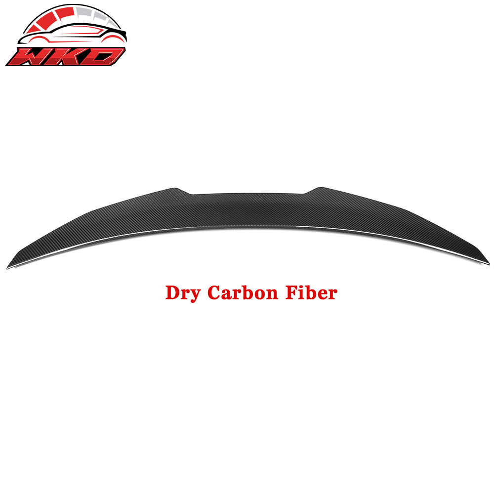 Dry Carbon Fiber Fit 19-26 BMW G20 3 Series 21-25 G80 M3 PSM Style Trunk Spoiler