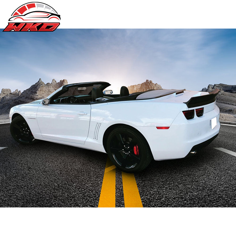Fits 10-13 Chevrolet Camaro Rear Trunk Spoiler Wing Lip IKON Style Unpainted PP
