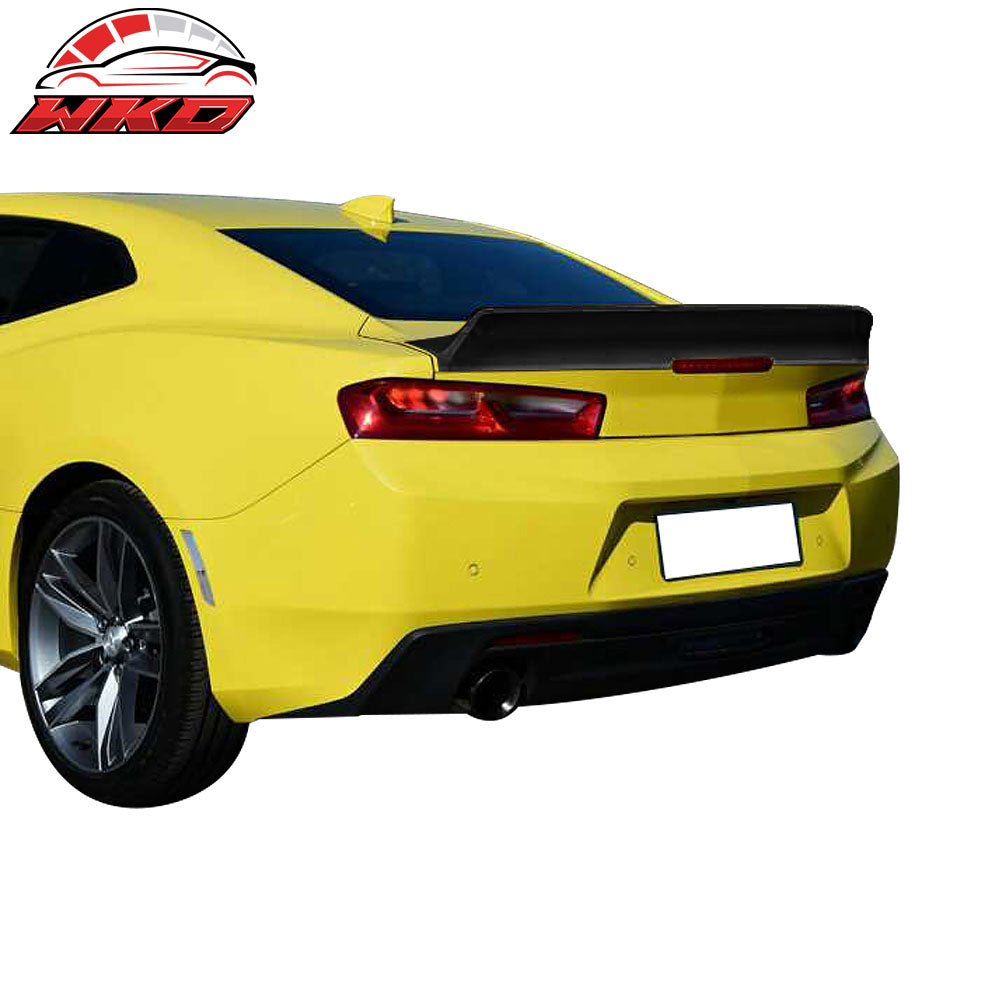 Fits 16-24 Chevrolet Camaro IKON Style Duckbill Trunk Spoiler Wing Unpainted PP