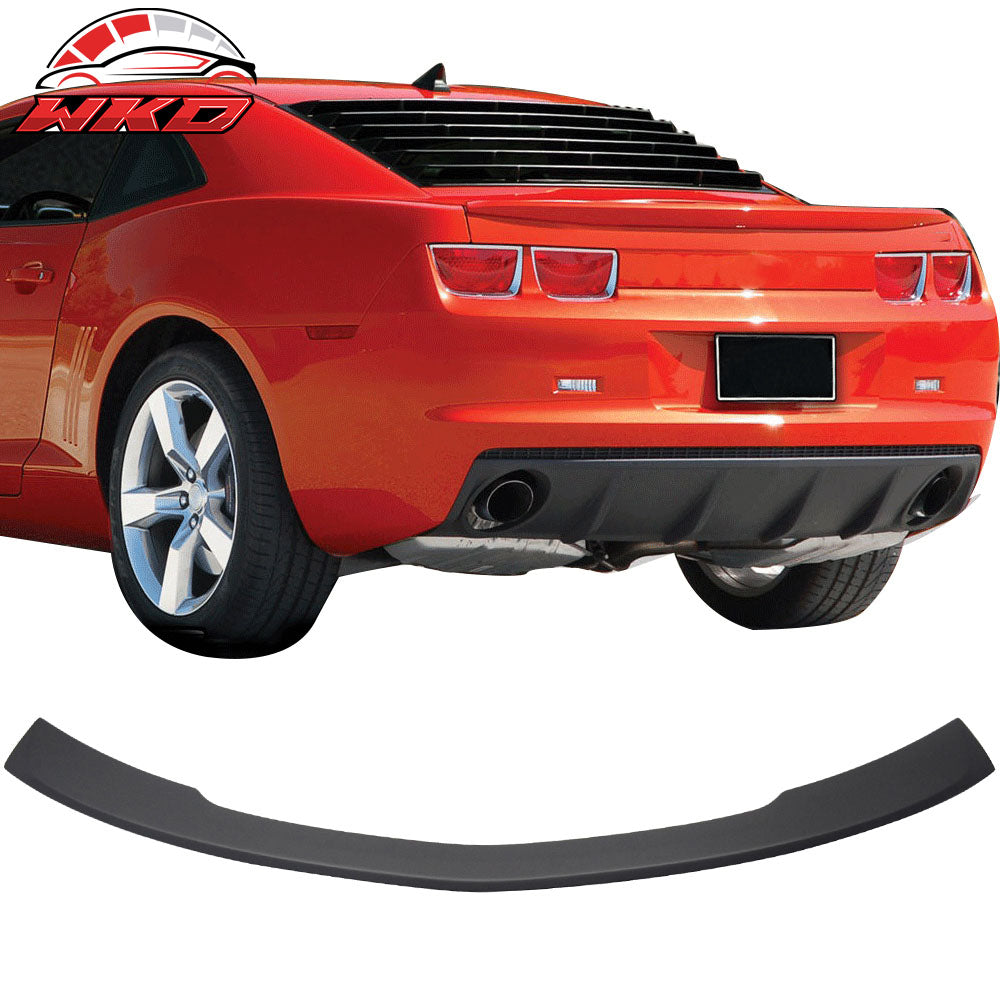 Fits 10-13 Chevrolet Camaro OE Style Trunk Spoiler Rear Wing Matte Black ABS