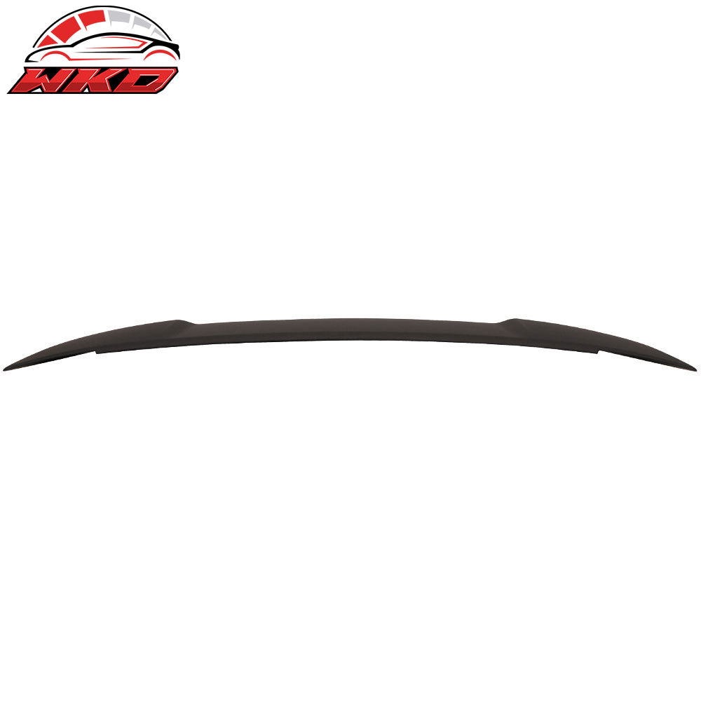 Fits 15-23 Dodge Charger SRT Style Matte Black Rear Trunk Spoiler Wing Lip ABS