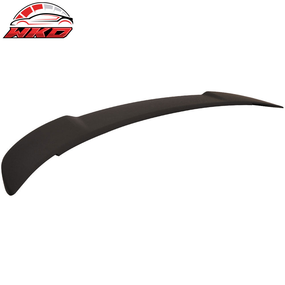 Fits 15-23 Dodge Charger SRT Style Matte Black Rear Trunk Spoiler Wing Lip ABS