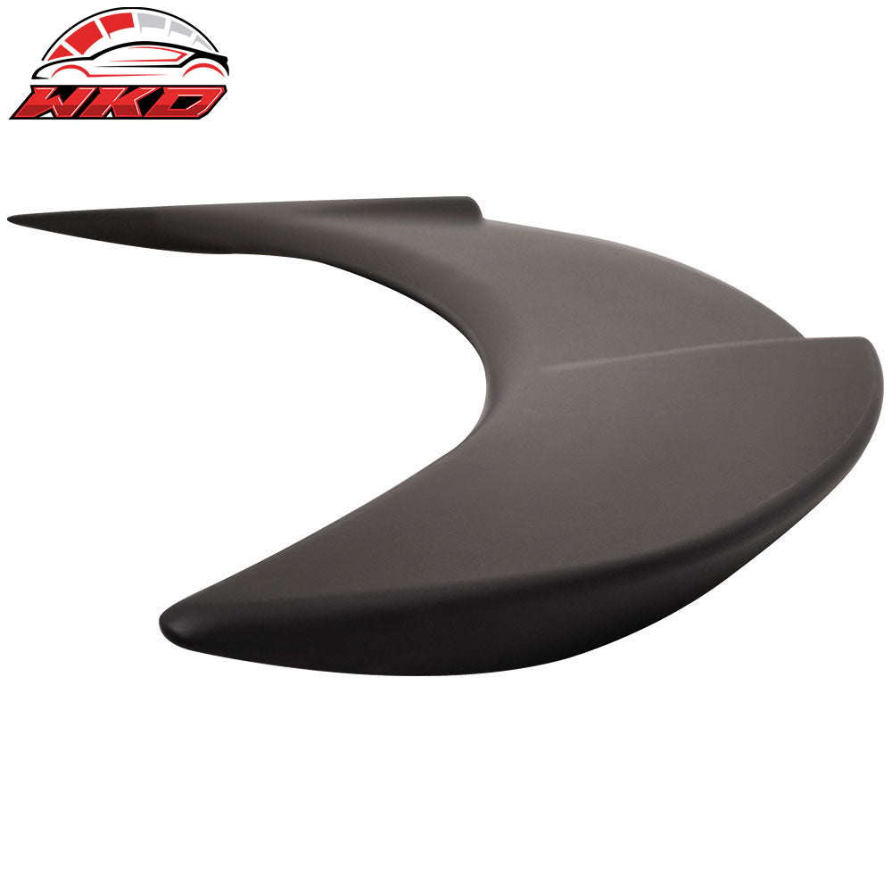 Fits 15-23 Dodge Charger SRT Style Matte Black Rear Trunk Spoiler Wing Lip ABS