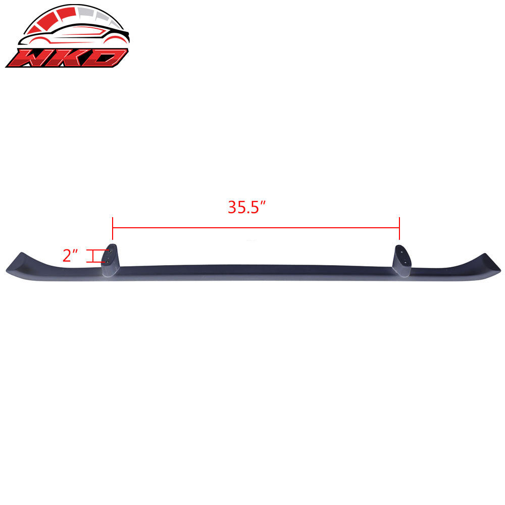 Fits 08-23 Dodge Challenger OE Style Matte Black Rear Trunk Lid Spoiler Wing Lip