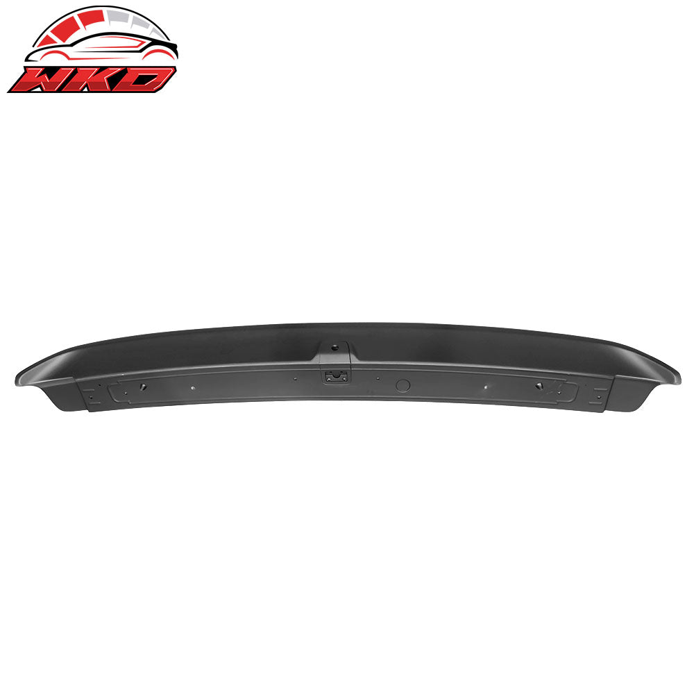 Fits 08-23 Dodge Challenger Trunk Spoiler Wing W/ Camera Cover ABS Matte Black