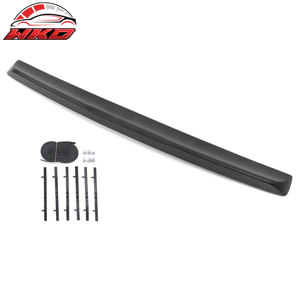 Fits 15-23 Dodge Challenger OE Style Rear Trunk Spoiler Wing Lip Matte Black ABS