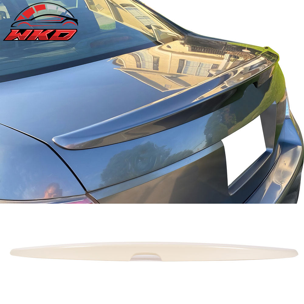 Fits 08-12 Honda Accord Sedan OE Style Rear Trunk Spoiler Wing Unpainted Beige