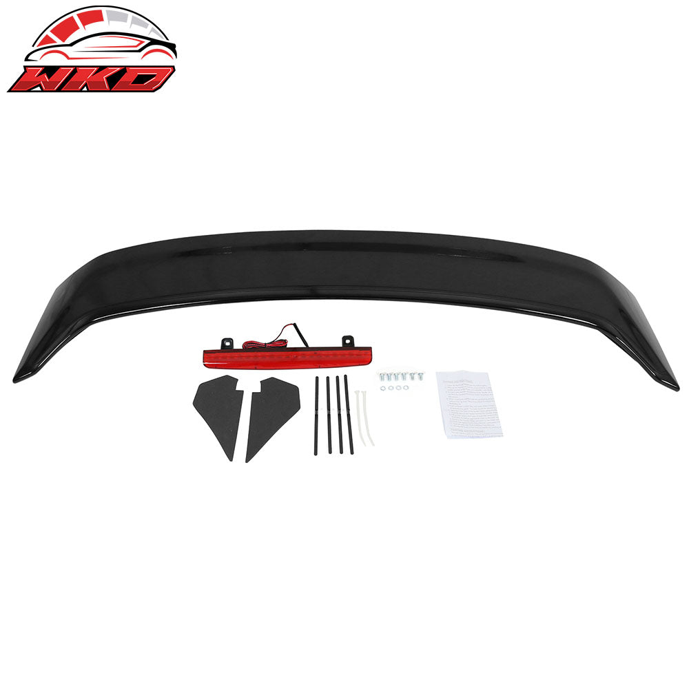 Fits 06-11 Honda Civic Sedan OE Style Trunk Spoiler W/LED Painted #NH731P Black
