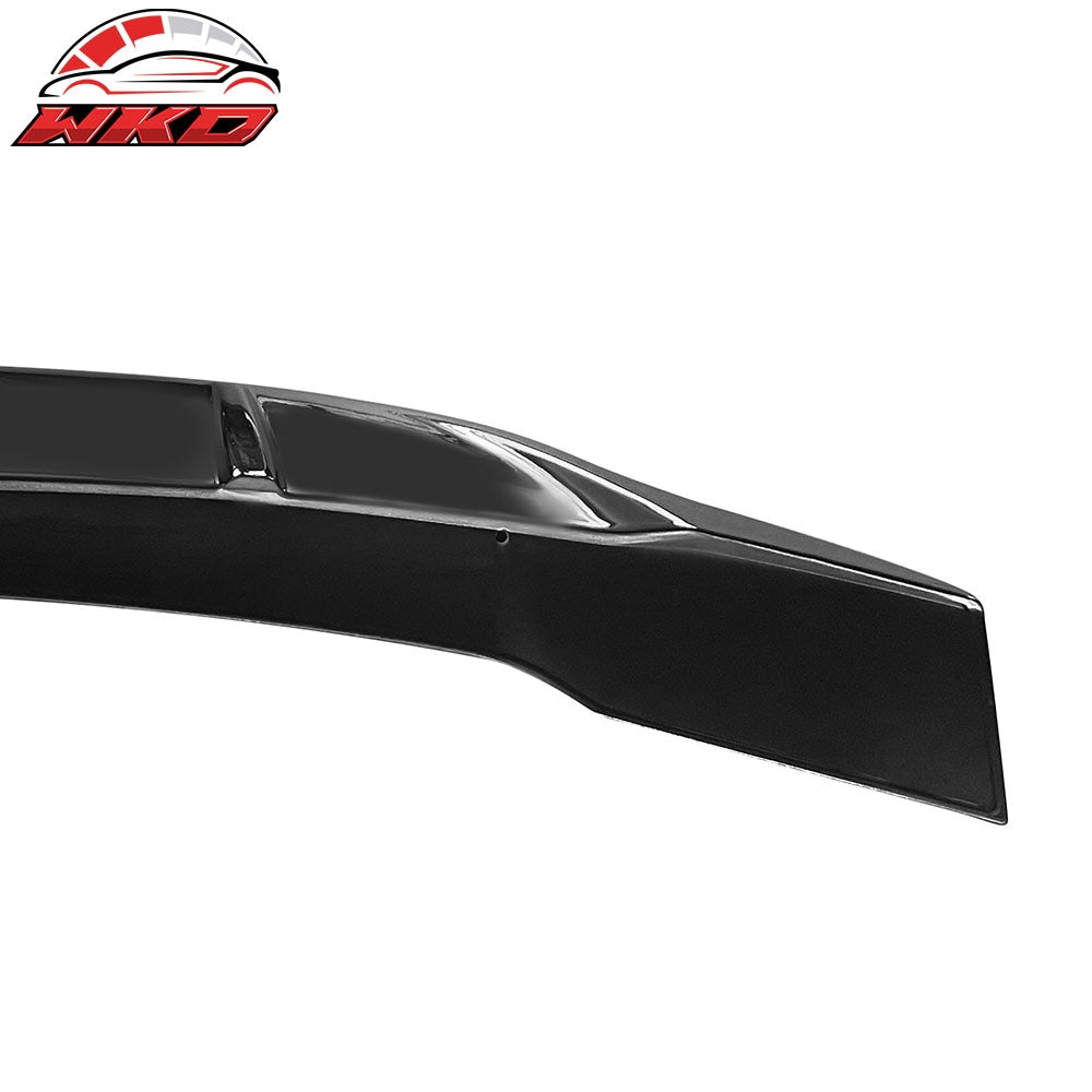 For 06-11 Honda Civic 8th Gen Trunk Spoiler R Style ABS Wing Gloss Black Decklid