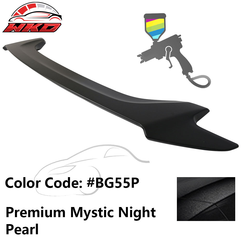 Fits 16-20 Honda Civic OE Trunk Spoiler ABS #BG55P Premium Mystic Night Pearl