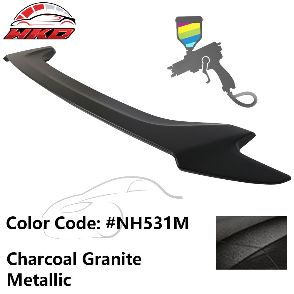 Fits 16-20 Honda Civic Coupe OE Style Trunk Spoiler ABS #NH531M Charcoal Granite