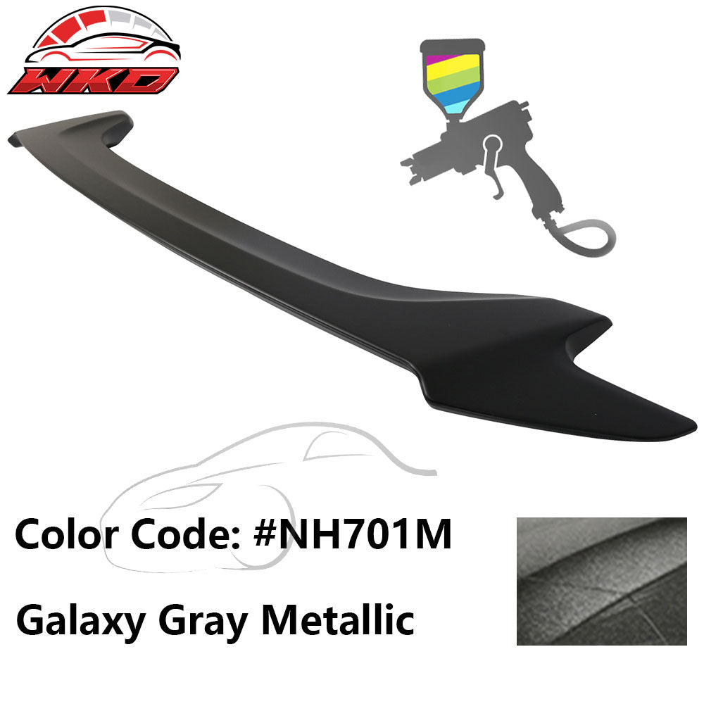 Fits 16-20 Honda Civic Coupe OE Style Trunk Spoiler ABS #NH701M Galaxy Gray