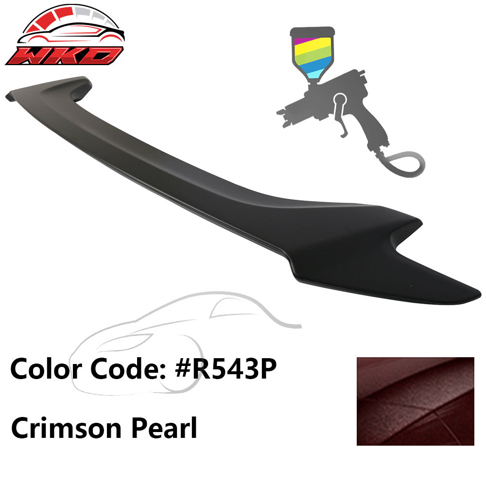 Fits 16-20 Honda Civic Coupe OE Style Trunk Spoiler ABS #R543P Crimson Pearl