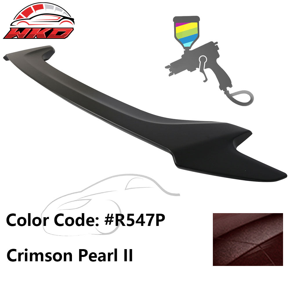 Fits 16-20 Honda Civic Coupe OE Style Trunk Spoiler ABS #R547P Crimson Pearl II