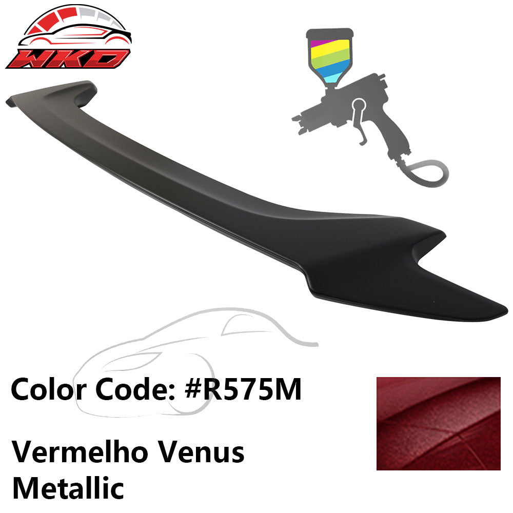 Fits 16-20 Honda Civic OE Style Trunk Spoiler ABS #R575M Vermelho Venus Metallic