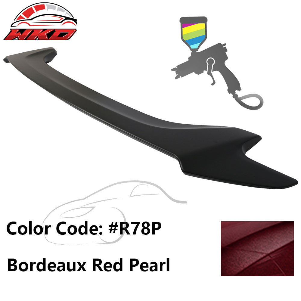 Fits 16-20 Honda Civic Coupe OE Style Trunk Spoiler ABS #R78P Bordeaux Red Pearl