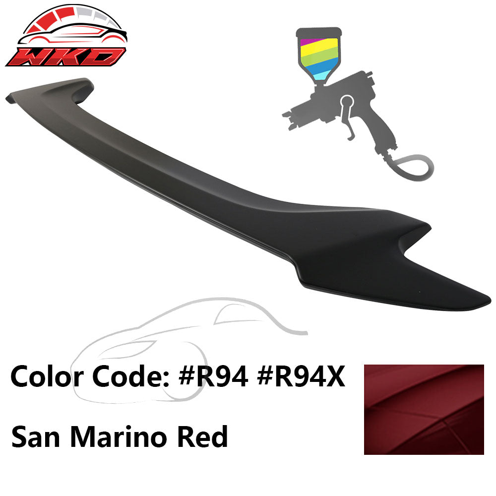 Fits 16-20 Honda Civic Coupe OE Style Trunk Spoiler ABS #R94 San Marino Red