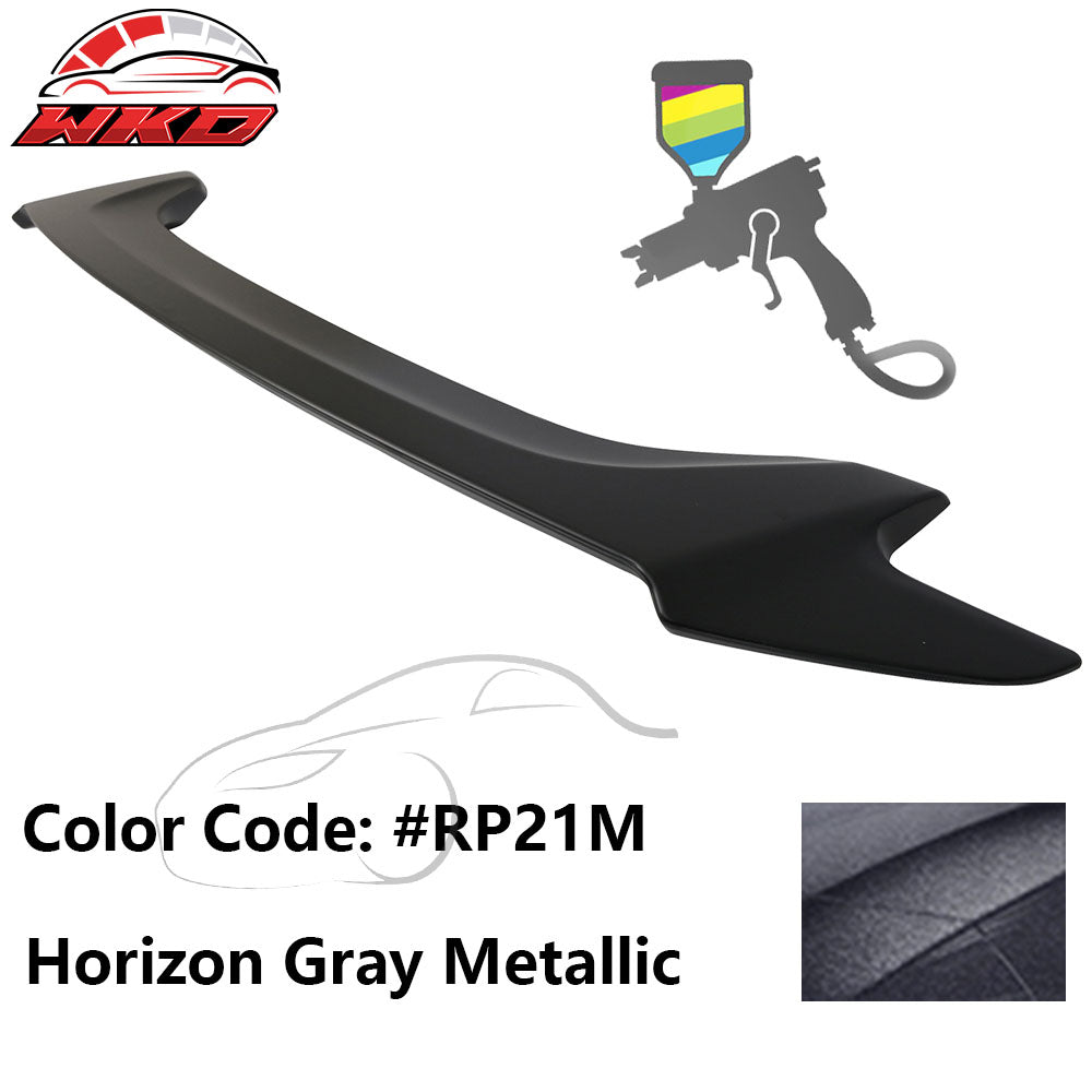 Fits 16-20 Honda Civic OE Style Trunk Spoiler ABS #RP21M Horizon Gray Metallic