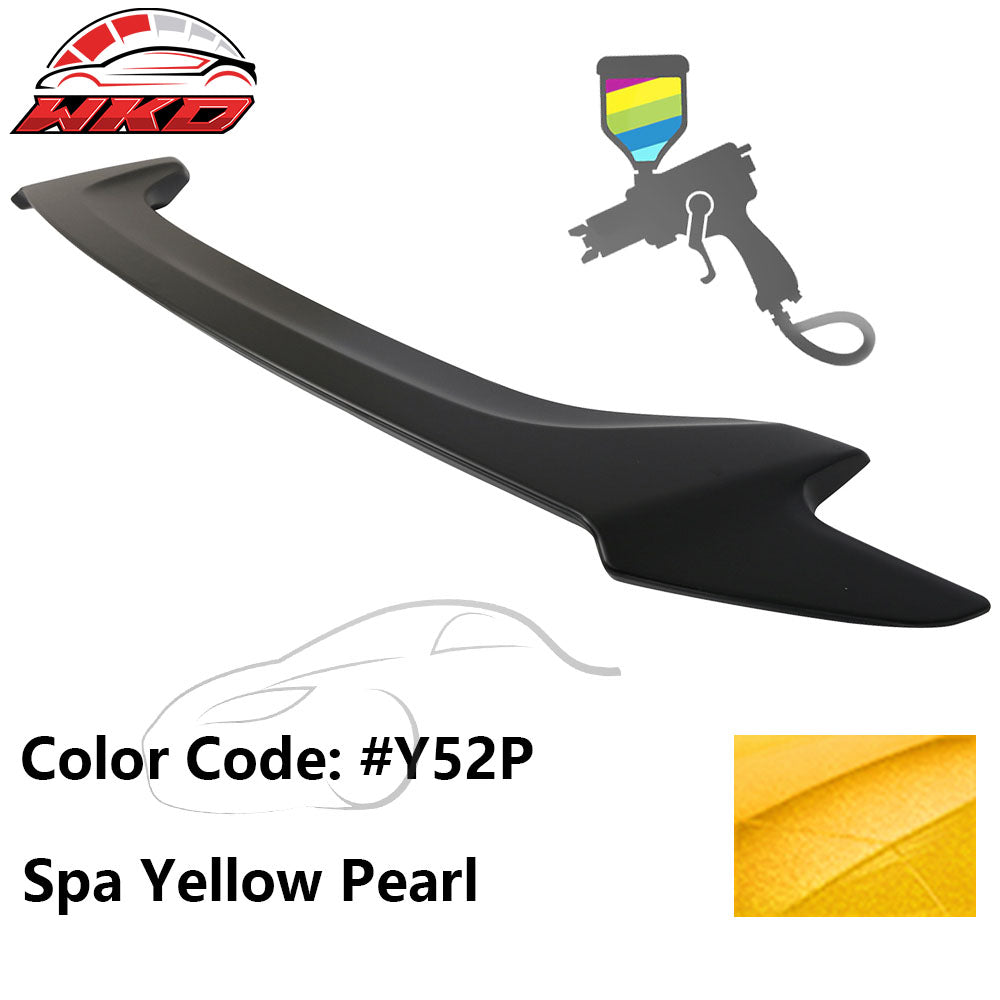 Fits 16-20 Honda Civic Coupe OE Style Trunk Spoiler ABS #Y52P Spa Yellow Pearl