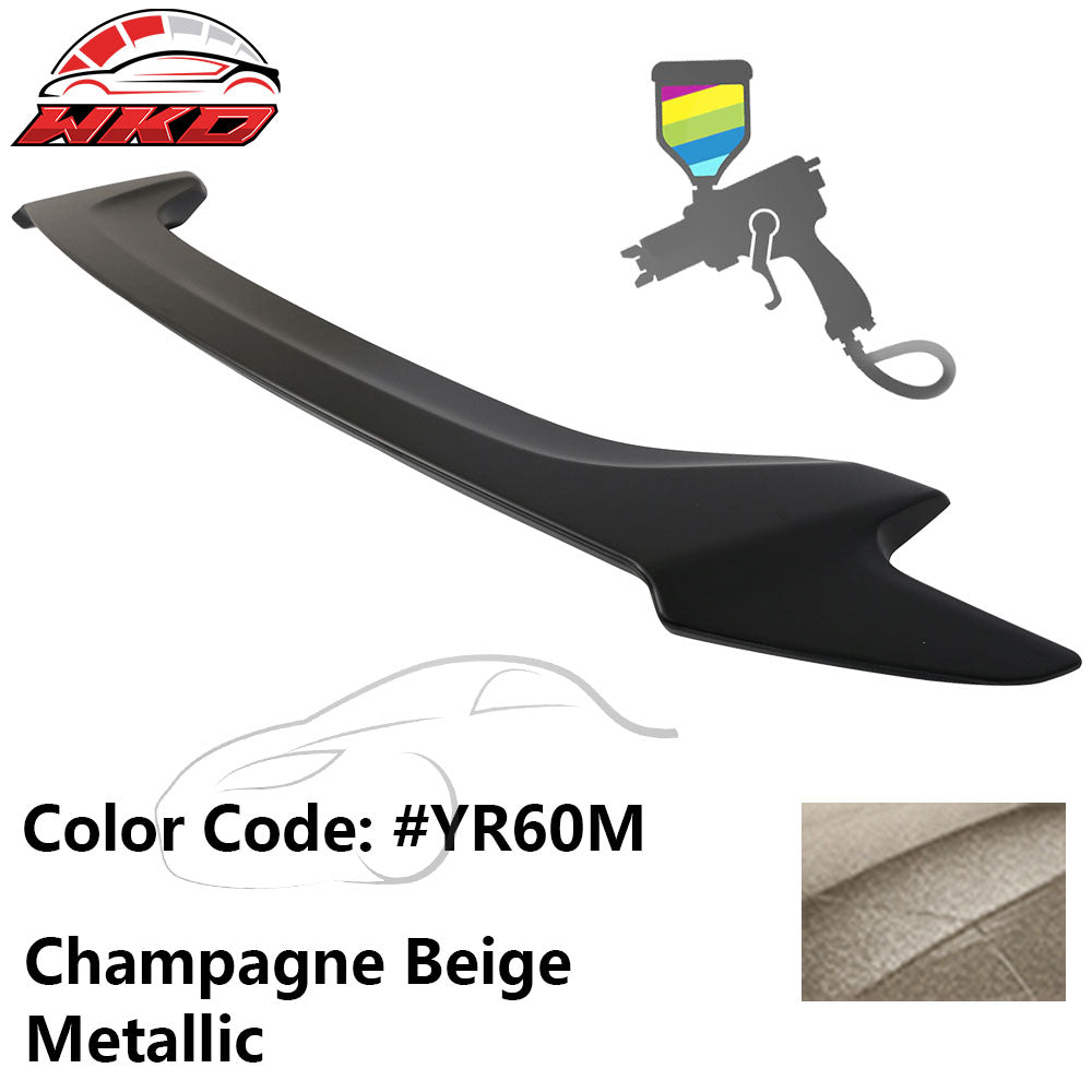 Fits 16-20 Honda Civic Coupe OE Style Trunk Spoiler ABS #YR60M Champagne Beige