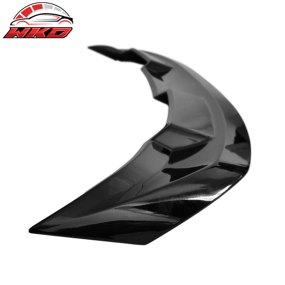 Fits 22-26 Honda Civic 11th Gen Sedan Trunk Spoiler Gloss Black Rear Wing ABS