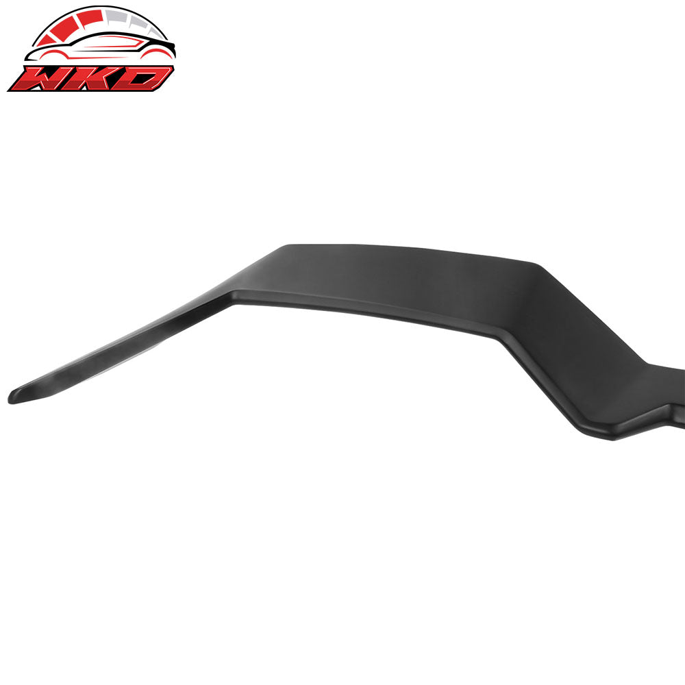 Fits 22-25 Honda Civic Sedan 4-Door Seagull Style Matte Black ABS Trunk Spoiler