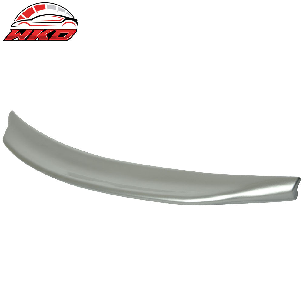 Fits 08-17 Mitsubishi Lancer Sedan RS Style Trunk Spoiler Painted #A17 Silver