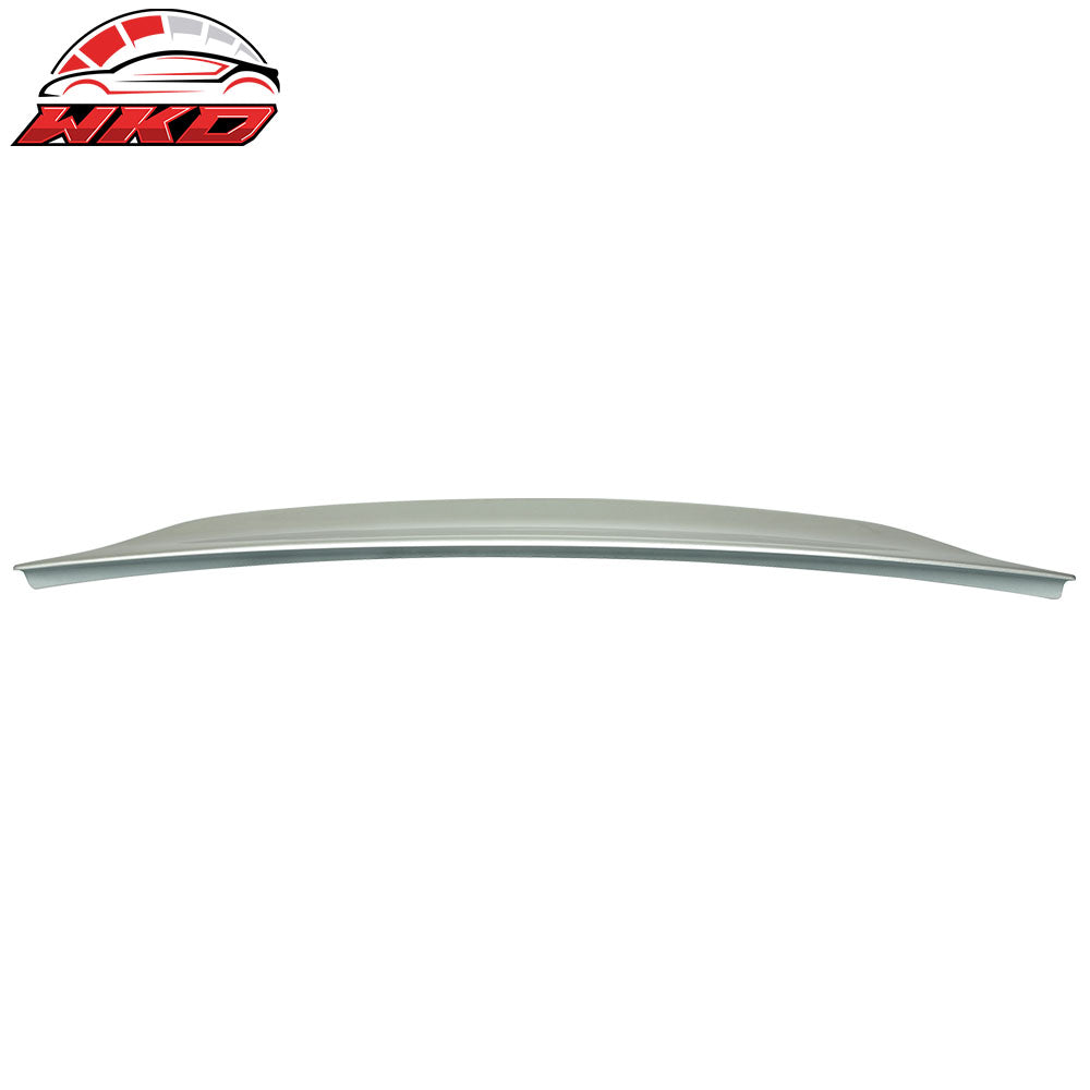 Fits 08-17 Mitsubishi Lancer Sedan RS Style Trunk Spoiler Painted #A17 Silver