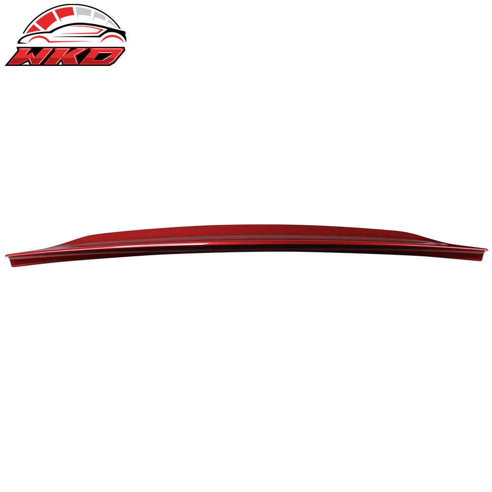 Fits 08-17 Mitsubishi Lancer Sedan RS Style Rear Trunk Spoiler Painted #P26 Red