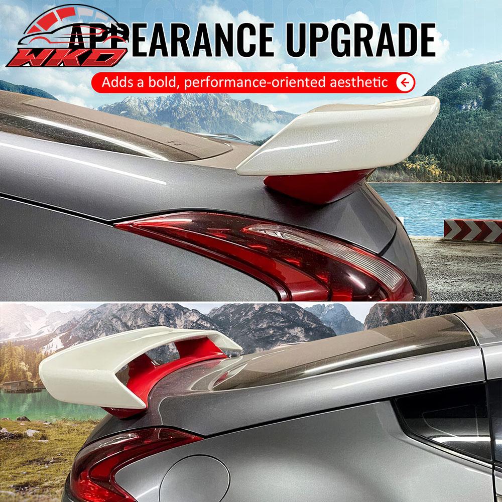 Fits 09-21 Nissan 370Z Coupe N Style Trunk Spoiler Painted #A54 Red & #QAB White