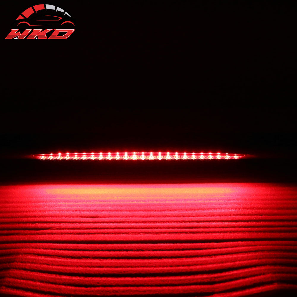 Fits 07-12 Nissan Altima 4Dr Sedan OE Trunk Spoiler & LED Light ABS Matte Black