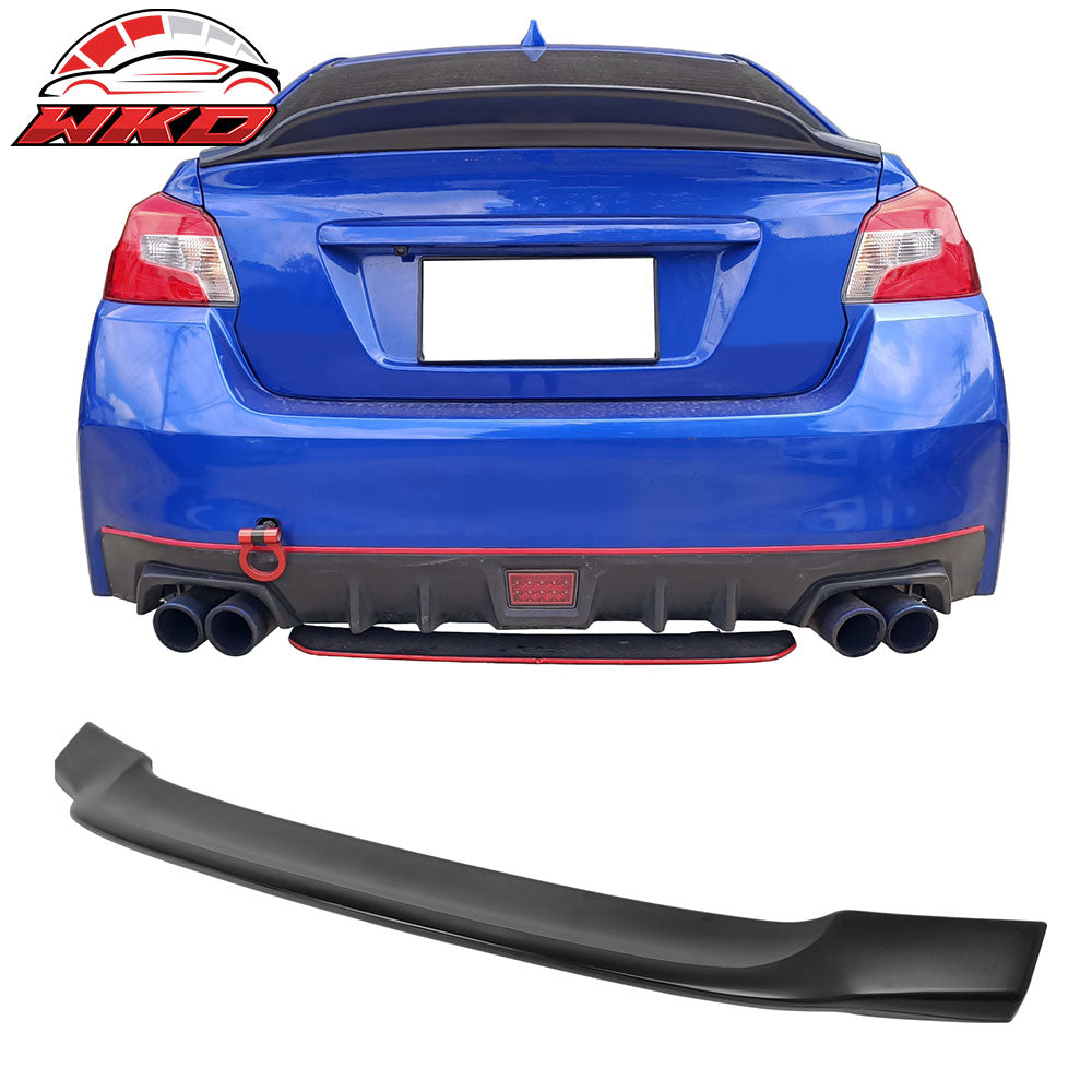 Fits 15-21 Subaru WRX & STI PSM Style Rear Trunk Spoiler Wing Lip ABS Unpainted
