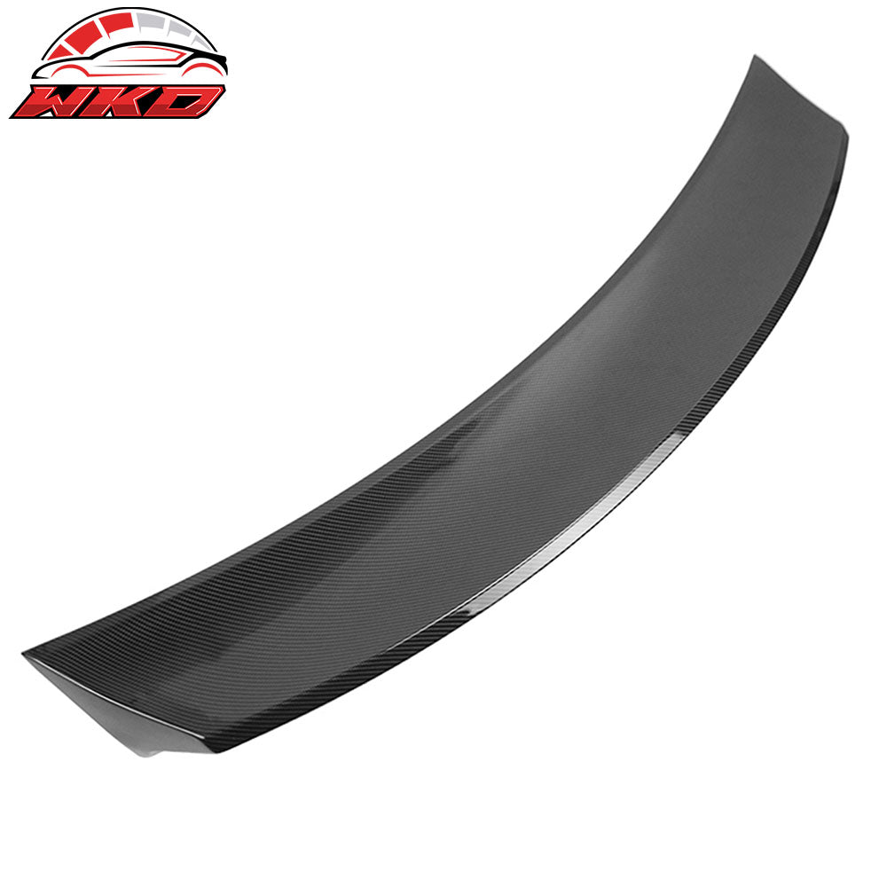 For 15-21 Subaru WRX 12-16 Impreza Duckbill Carbon Fiber Print Trunk Spoiler ABS