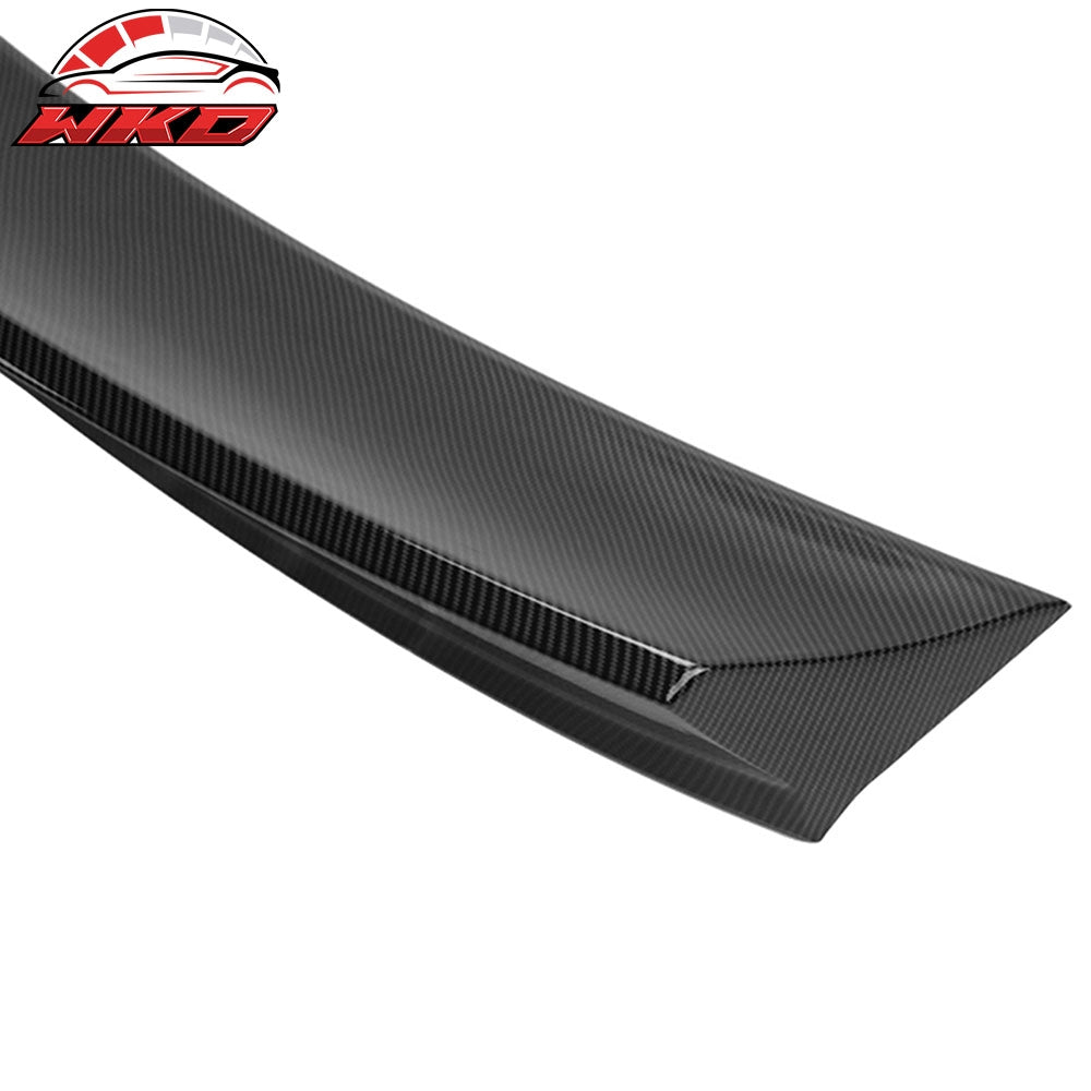 For 15-21 Subaru WRX 12-16 Impreza Duckbill Carbon Fiber Print Trunk Spoiler ABS