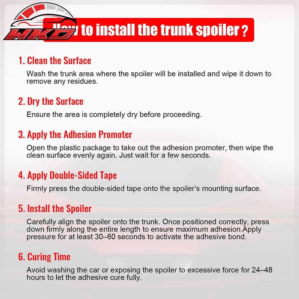 For 15-21 Subaru WRX 12-16 Impreza Duckbill Carbon Fiber Print Trunk Spoiler ABS