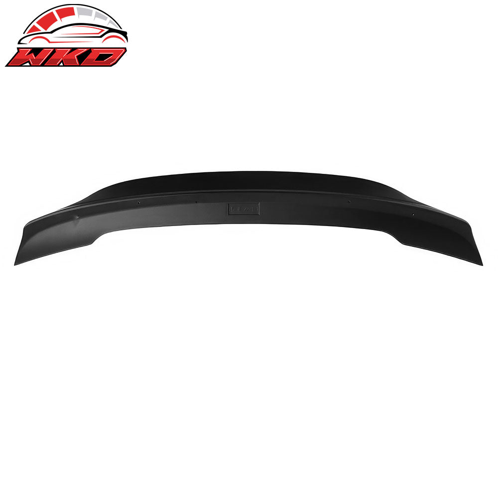 Fits 22-25 Subaru WRX 5th Sedan R Style Matte Black Rear Trunk Spoiler Wing ABS