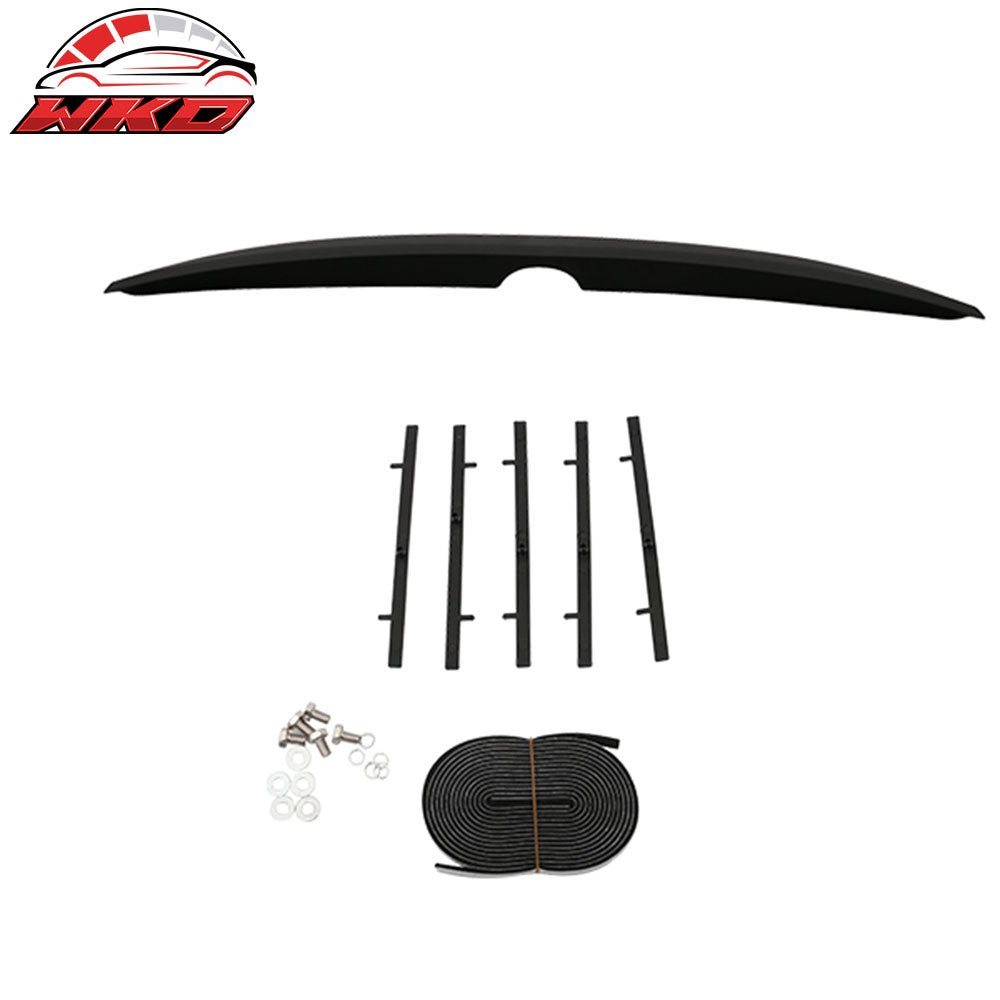 Fits 15-17 Toyota Camry Sedan Flush Mount OE Style Trunk Spoiler ABS Matte Black