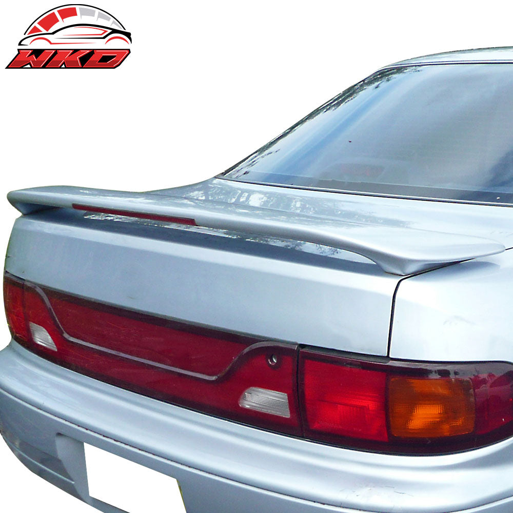 Fits 97-01 Toyota Camry Sedan 4Dr OE Style Trunk Spoiler W/LED Light Matte Black