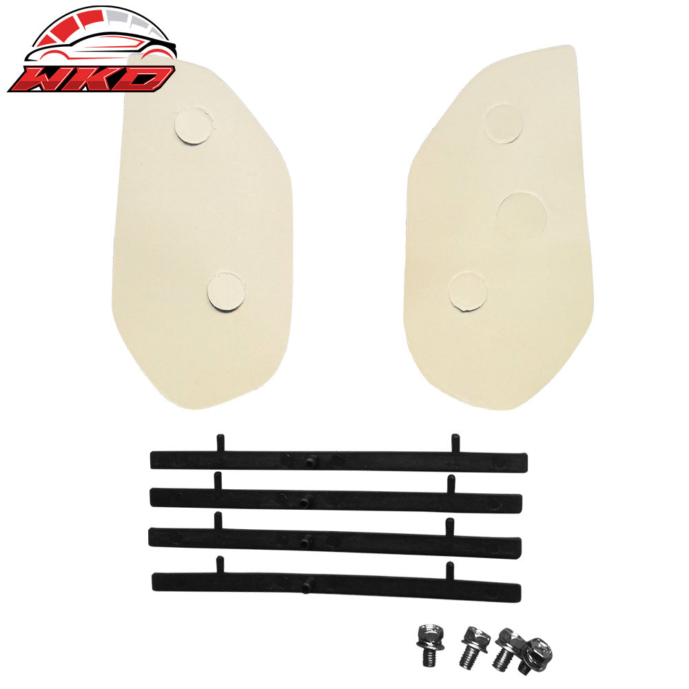 Fit 09-13 Toyota Corolla OE Style Trunk Spoiler & LED Brake Lamp ABS Matte Black