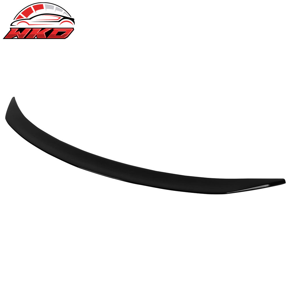 Fits 17-23 Tesla Model 3 V Style Gloss Black Rear Trunk Spoiler Tail Wing Lip