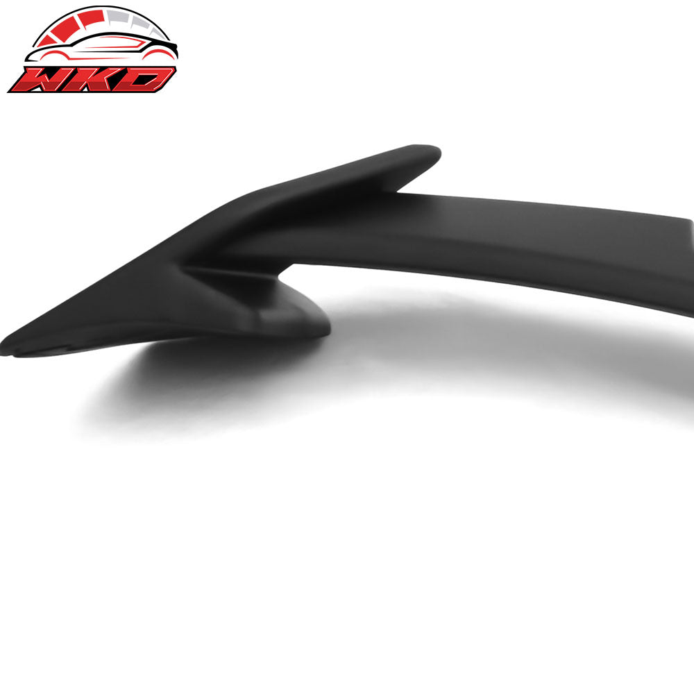 Fits 17-25 Tesla Model 3 GT Style Rear Trunk Spoiler Wing Lip Matte Black ABS