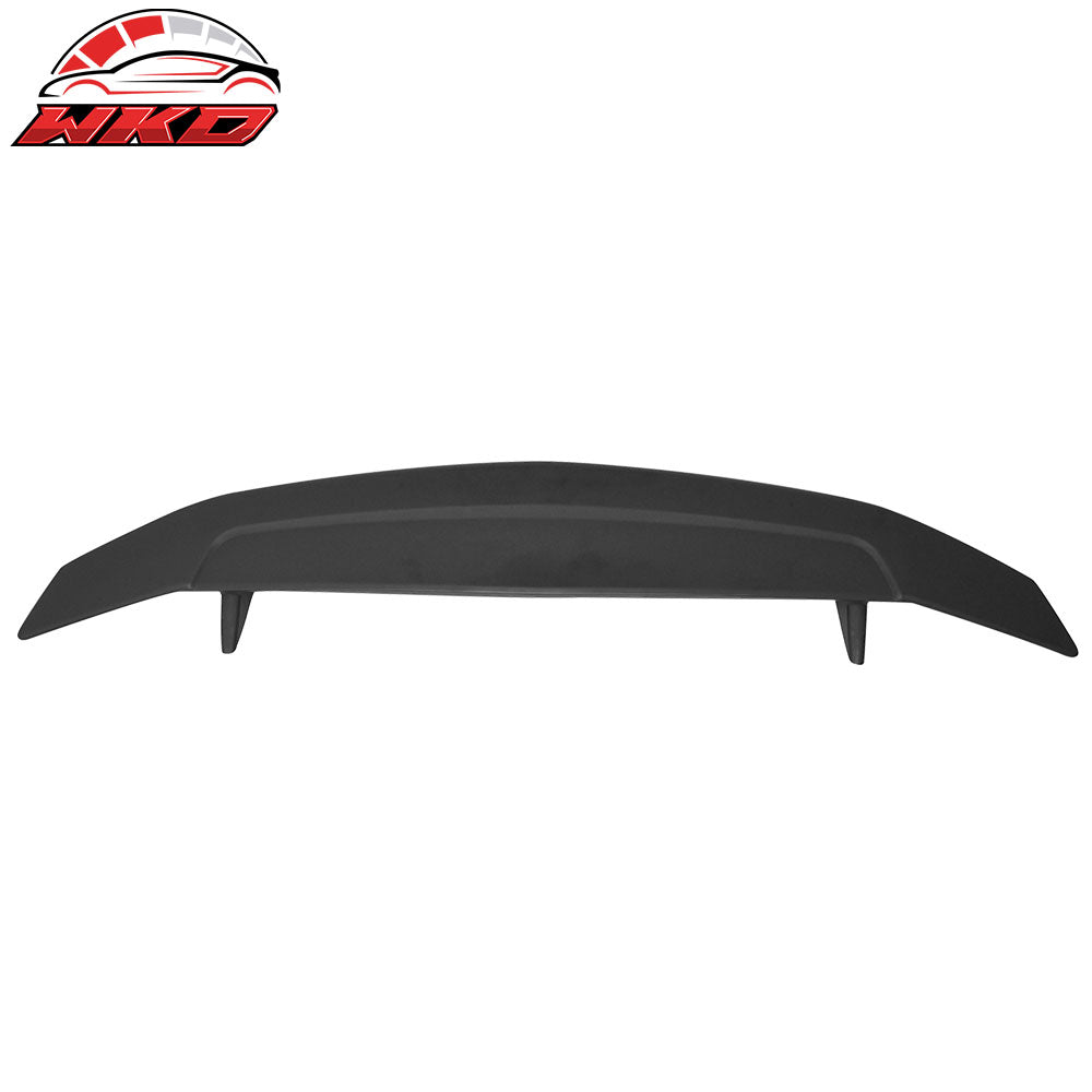 Fits 13-15 Honda Civic 4DR Sedan Rear Trunk Spoiler 2 Post Wing Lip Matte Black