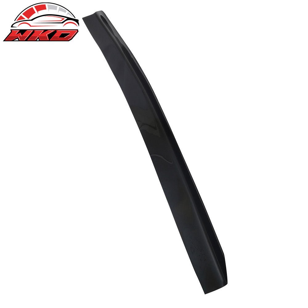 Fits 15-21 Subaru WRX STi Top Gurney Flap Add-On Trunk Spoiler Wing Transparent
