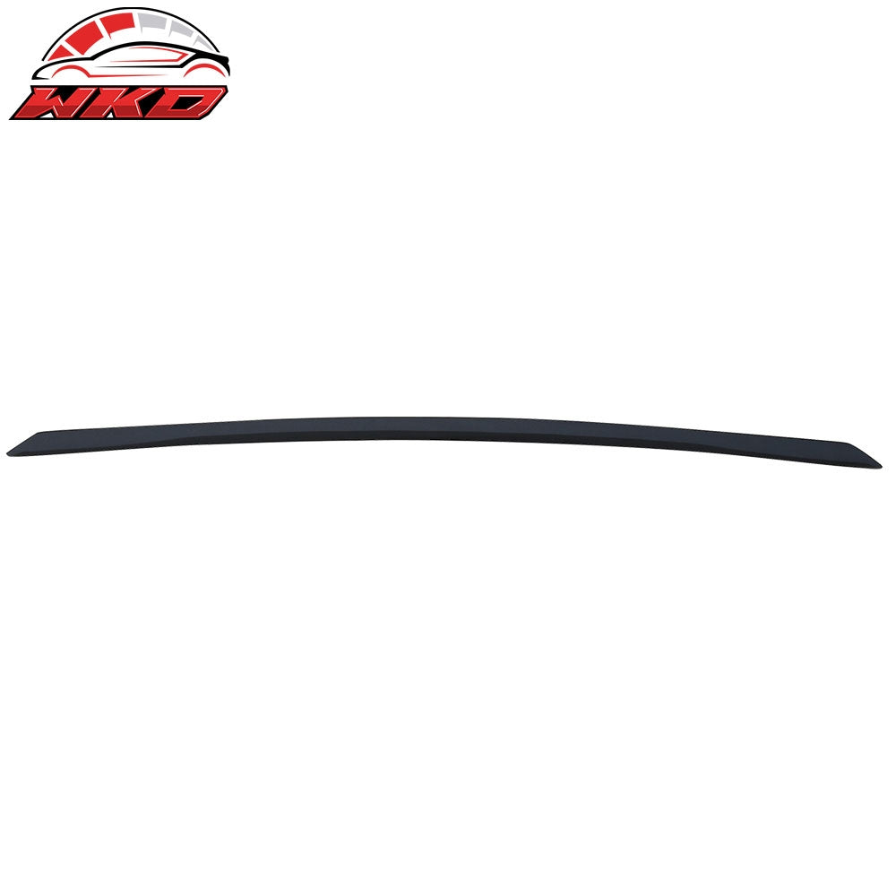 Fits 15-21 Subaru WRX STi Top Gurney Flap Add-On Trunk Spoiler Wing Transparent